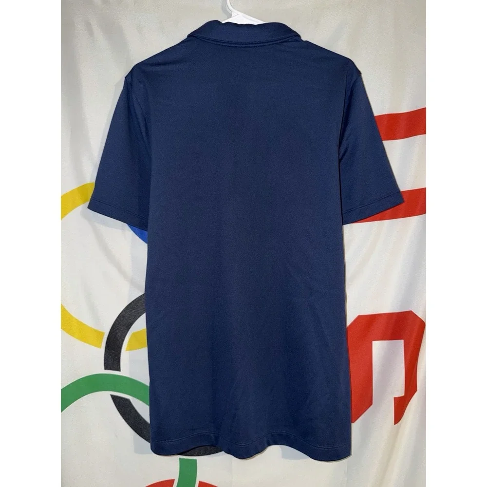 Nike Atlanta Braves 2021 World Series Champs Polo Shirt Small MLB Baseball